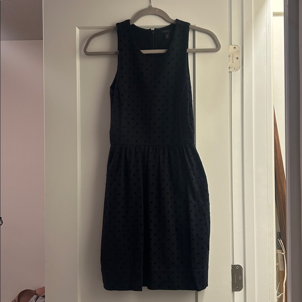 J. Crew Black Mini Dress